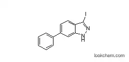 Molecular Structure of 1227269-40-0 (3-iodo-6-phenyl-1H-indazole)